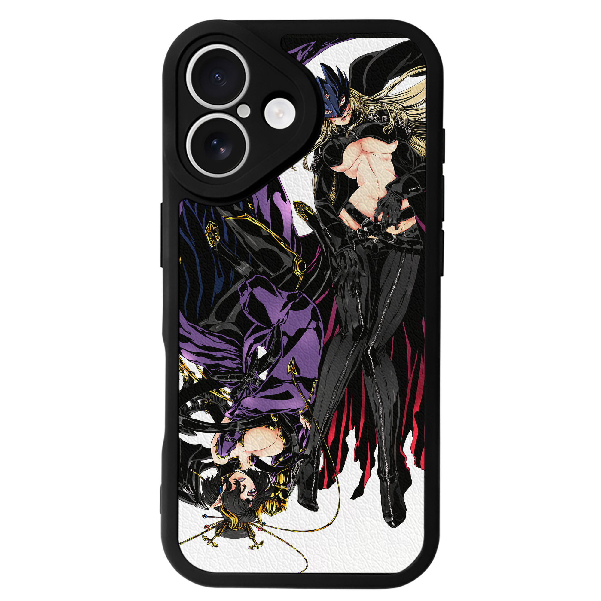 （画像用） Digimon デジタルモンスター/デジモン 【iPhone 16シリーズ対応】シリコンスマホケース（レザー調） 材質：シリコン